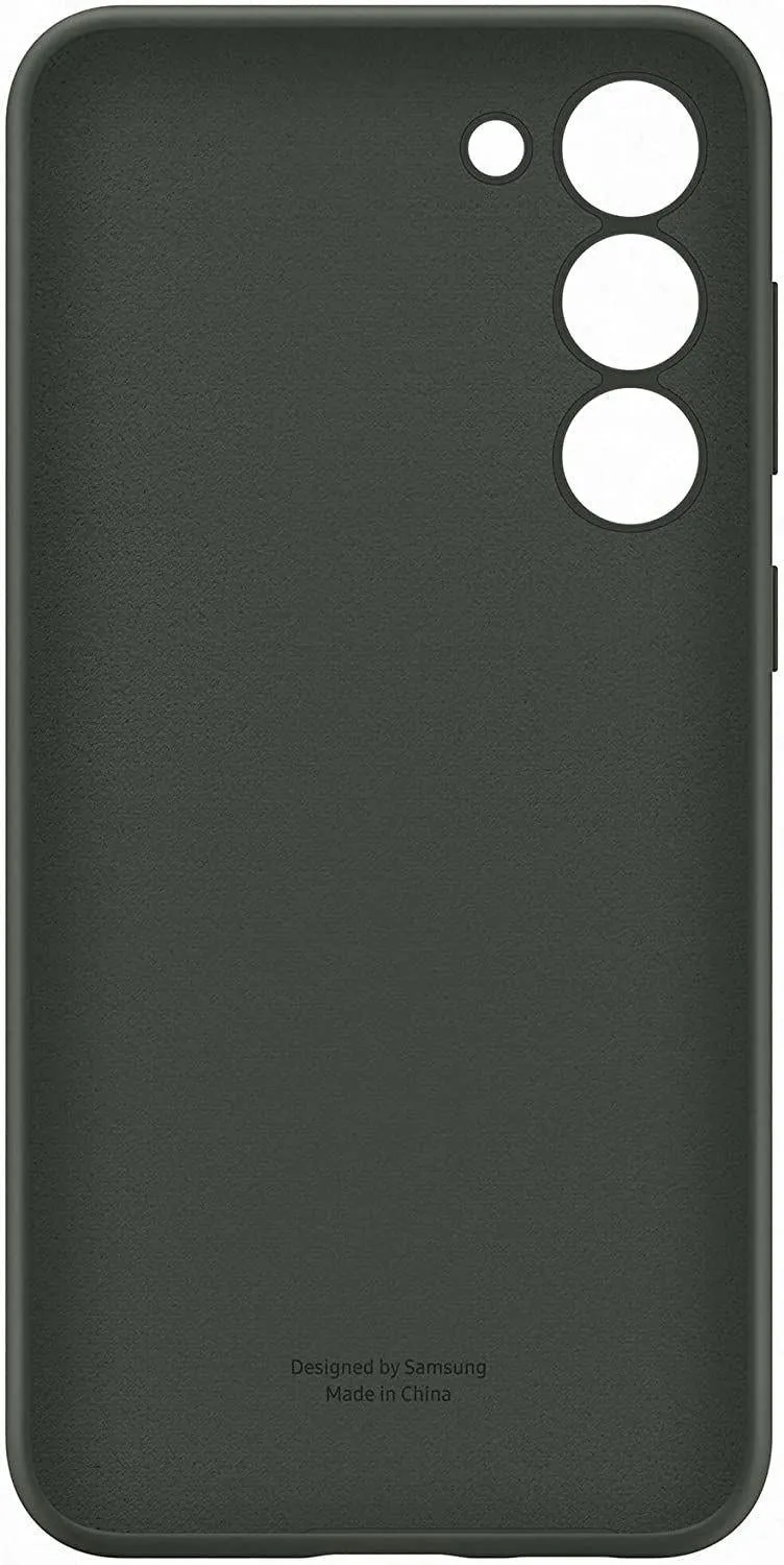 Samsung Silicone Case For Galaxy S23 Plus Khaki-B0BM4ZBVR6