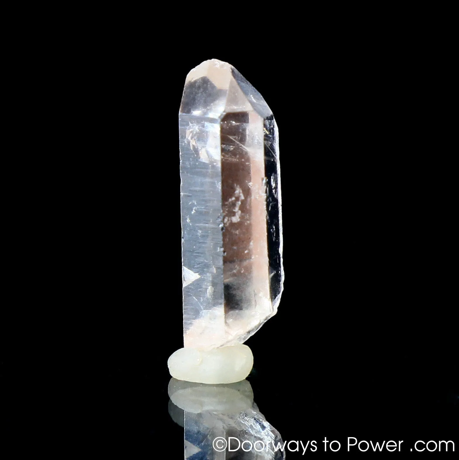 Satyaloka Quartz Point Time Link Crystal Azozeo Activated