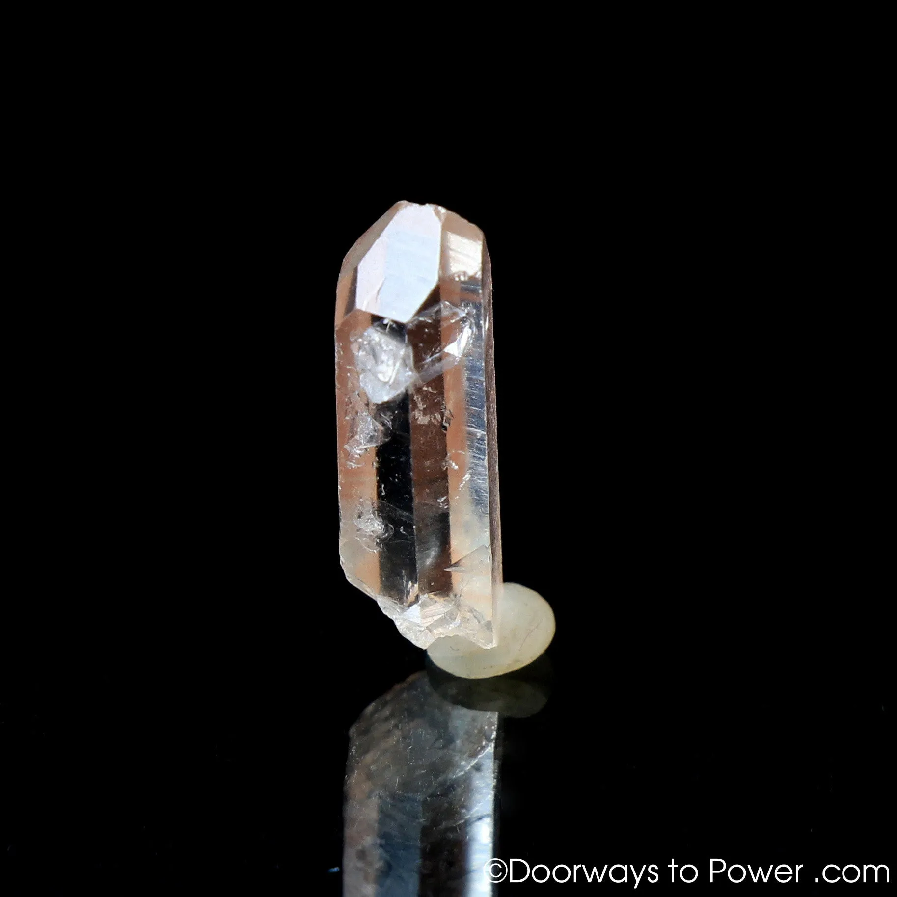 Satyaloka Quartz Point Time Link Crystal Azozeo Activated