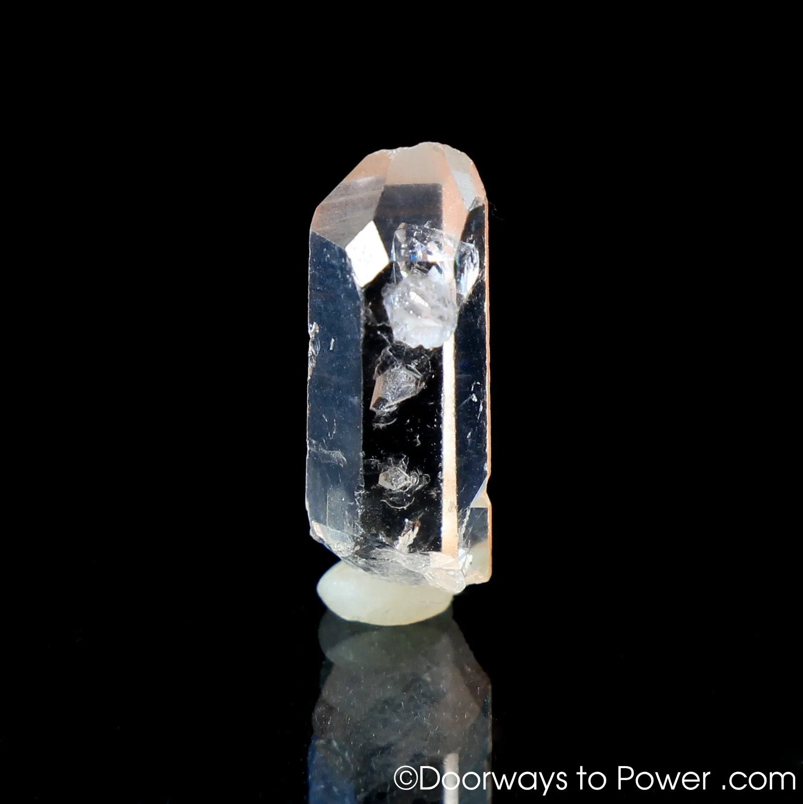 Satyaloka Quartz Point Time Link Crystal Azozeo Activated