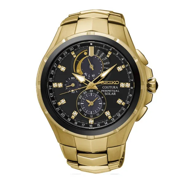 Seiko Coutura Mens Chronograph Perpetual