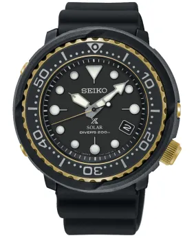 Seiko Prospex Solar Power Divers 200m Rubber Band Men's Watch SNE556P1