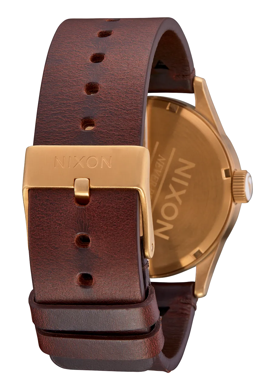 Sentry Leather - Gold / Indigo / Brown