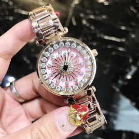 Shell Chassis With Diamond Women's Watch