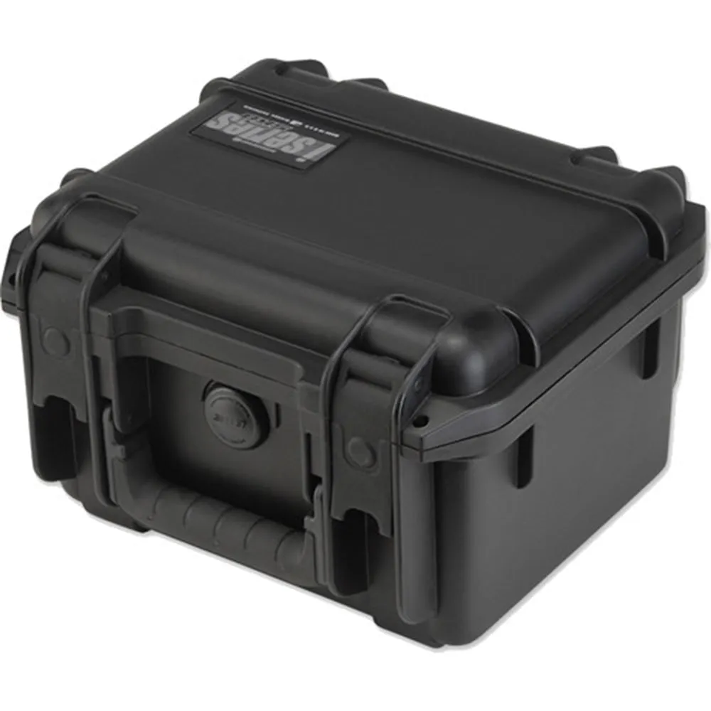 SKB 3I-0907-MC6 Injection-Molded Waterproof Case for Six Microphones | Black