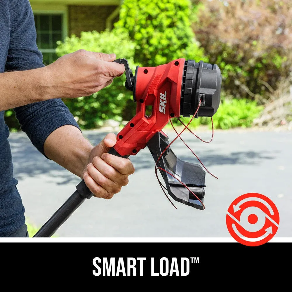 SKIL PWR CORE 40 Brushless 40V 15 In. String Trimmer with Smart Load Kit