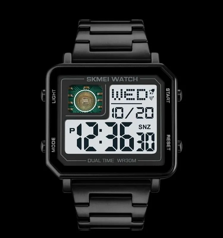 SKMEI Man Watch Full Steel Digital Sport Watch S2960962