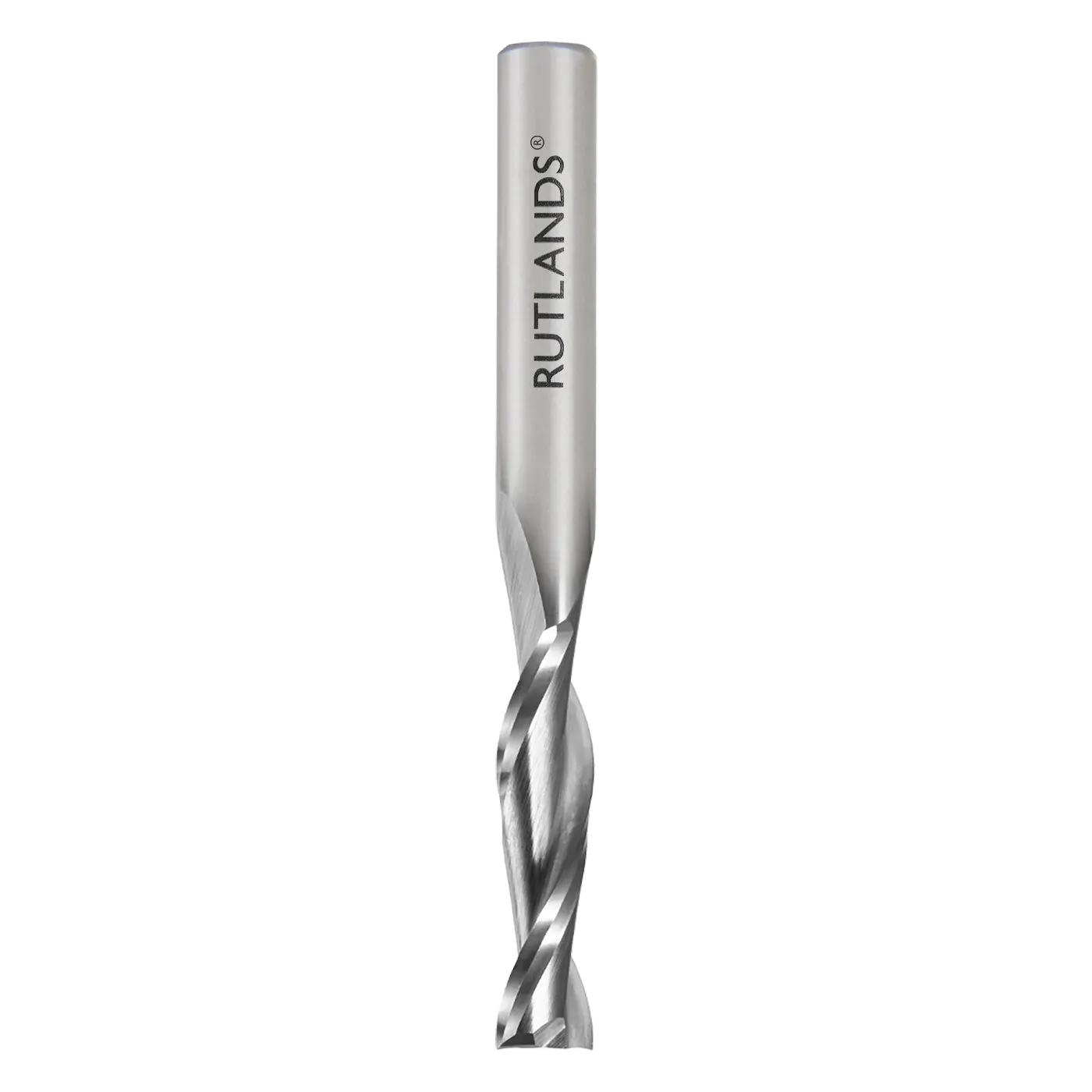 Solid Carbide Router Bit - Spiral Up Cut 2 Flute