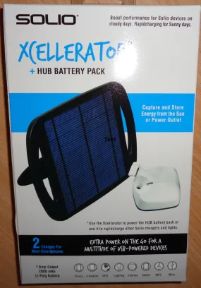 Solio Xcellerator   Hub Battery Pack