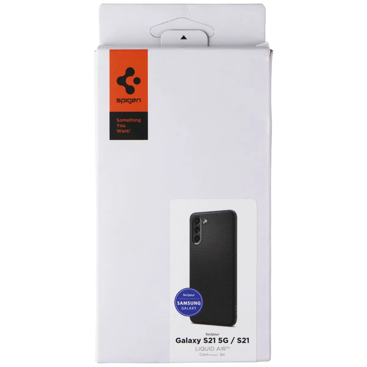 Spigen Liquid Air Series Case for Samsung Galaxy S21 5G / S21 - Black