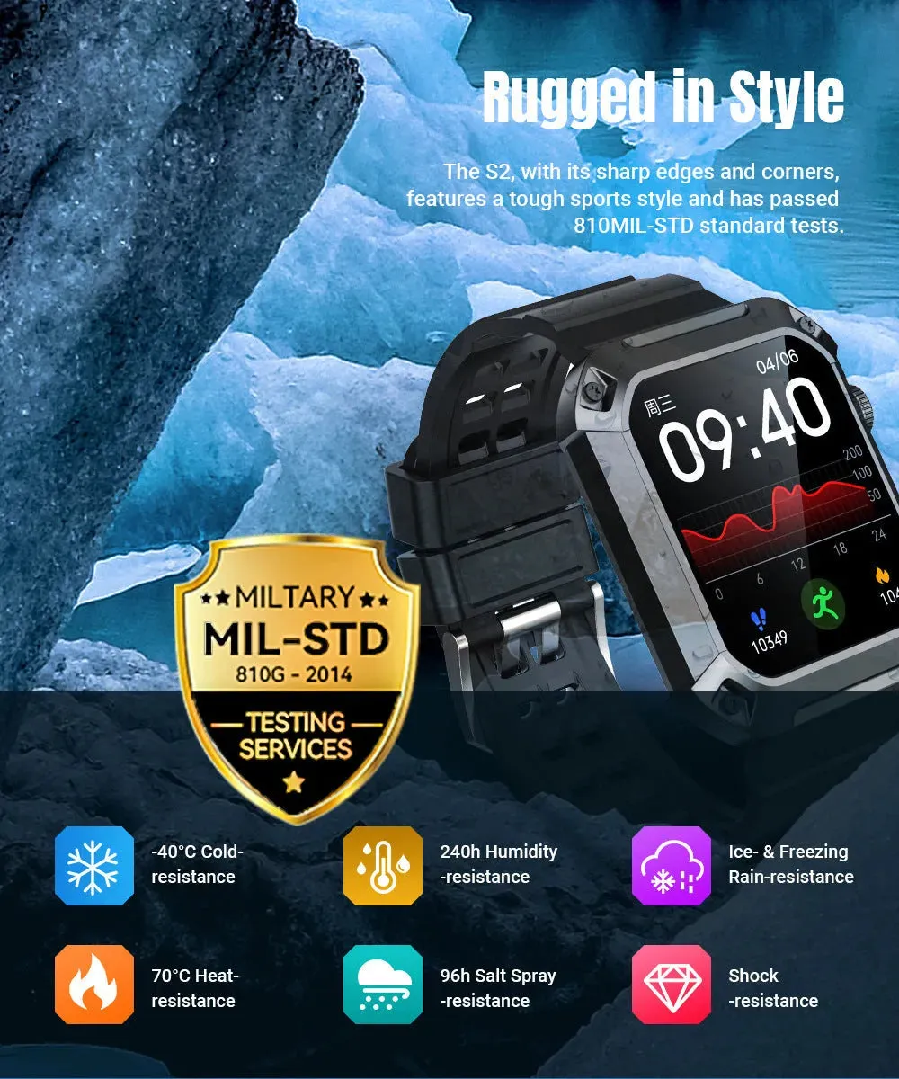 Sport Mode Smart Watch Three-proof Heart Rate Bloodp