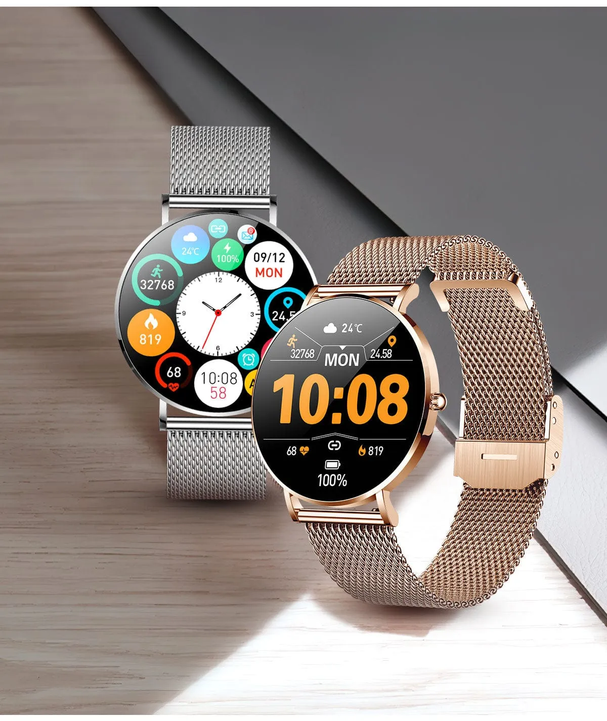 ST08 Dagnet Smartwatch 1.3-Inch Full Touch Screen