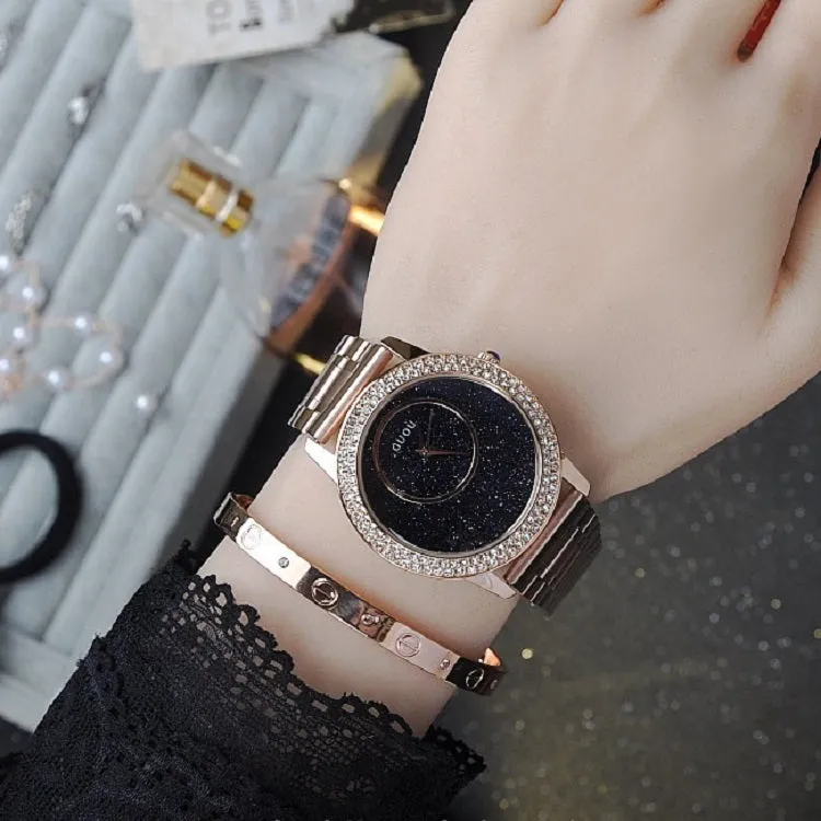 Starry Sky Rose Gold Women's Watch