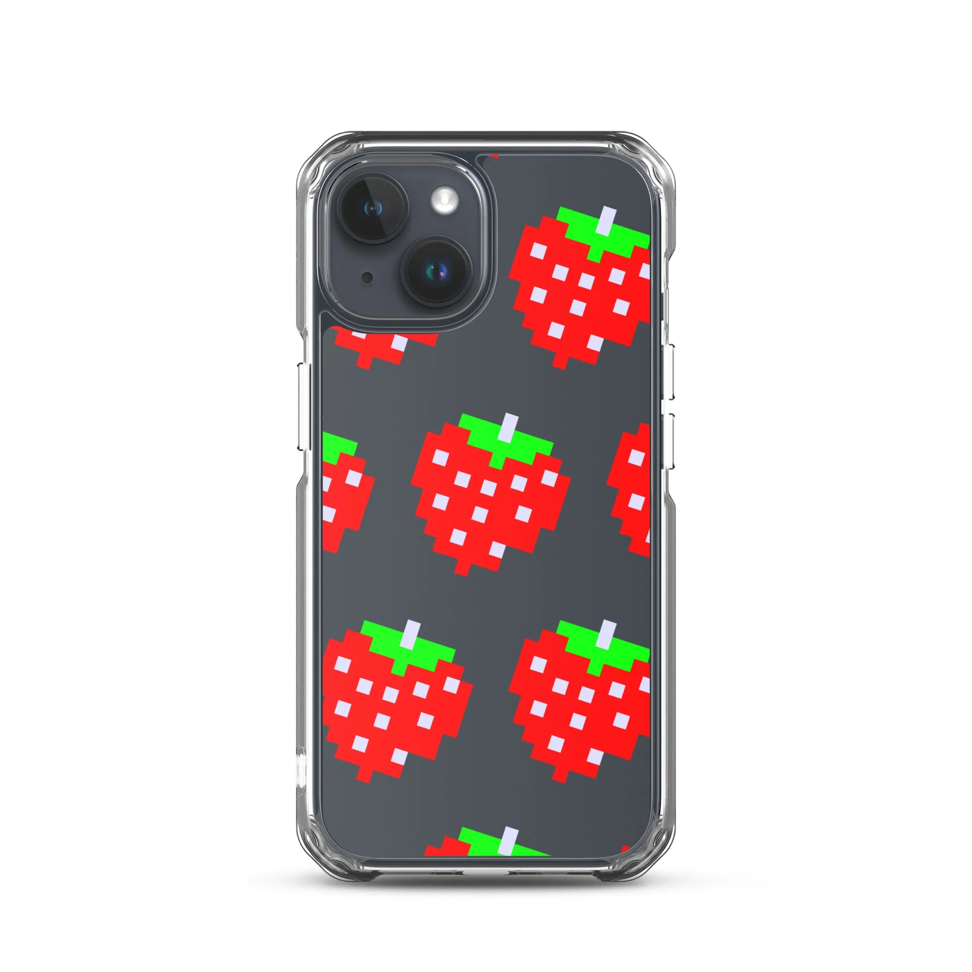 Strawberry Pixel® iPhone® snap case