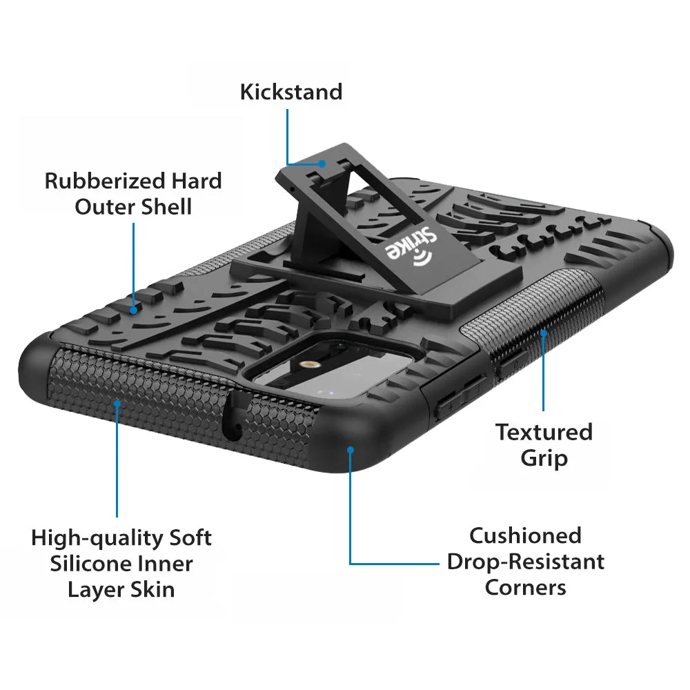 Strike Rugged Case for Samsung Galaxy S20  5G (Black)