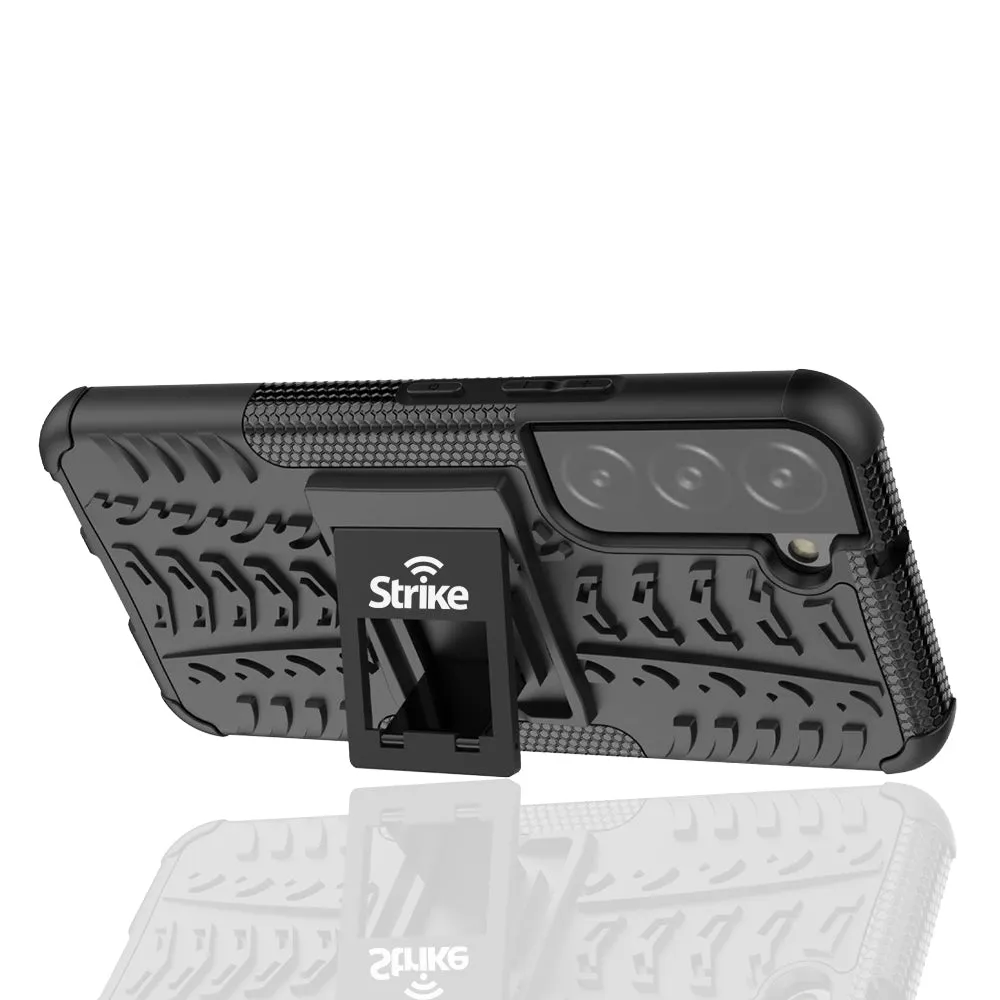 Strike Rugged Case for Samsung Galaxy S22 (Black)