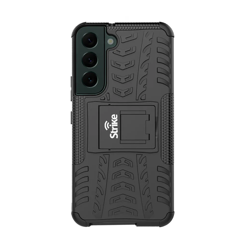 Strike Rugged Case for Samsung Galaxy S22 (Black)