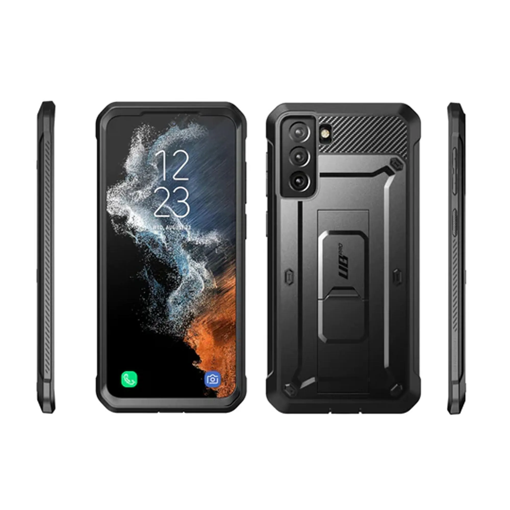 Supcase Unicorn Beetle Pro Rugged Case for Samsung Galaxy S22 Plus - Black