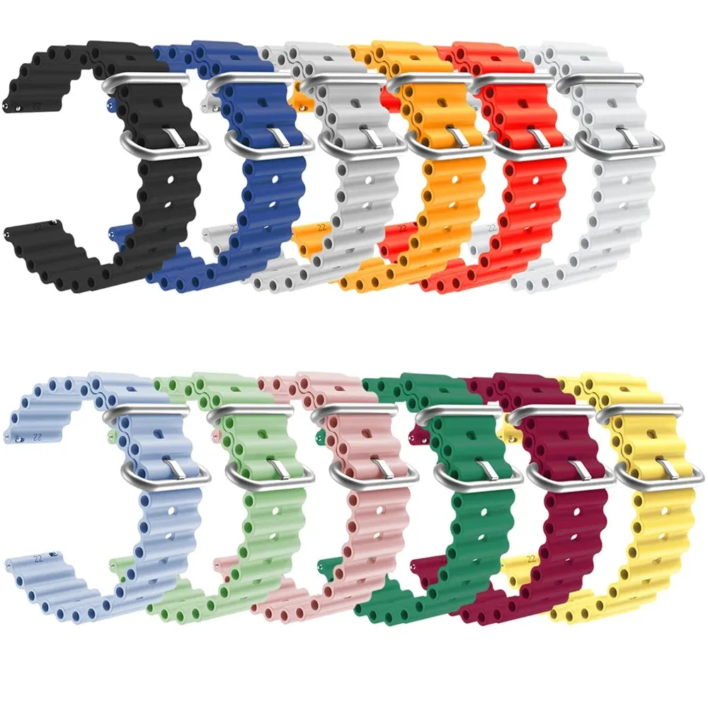 T92 Smartwatch compatible Silicone Ocean Bands Watch Straps