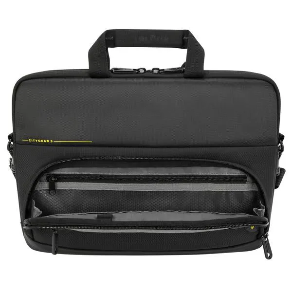 Targus Citygear Slim Topload Laptop Case - Notebook Carrying Case - 14" - Black