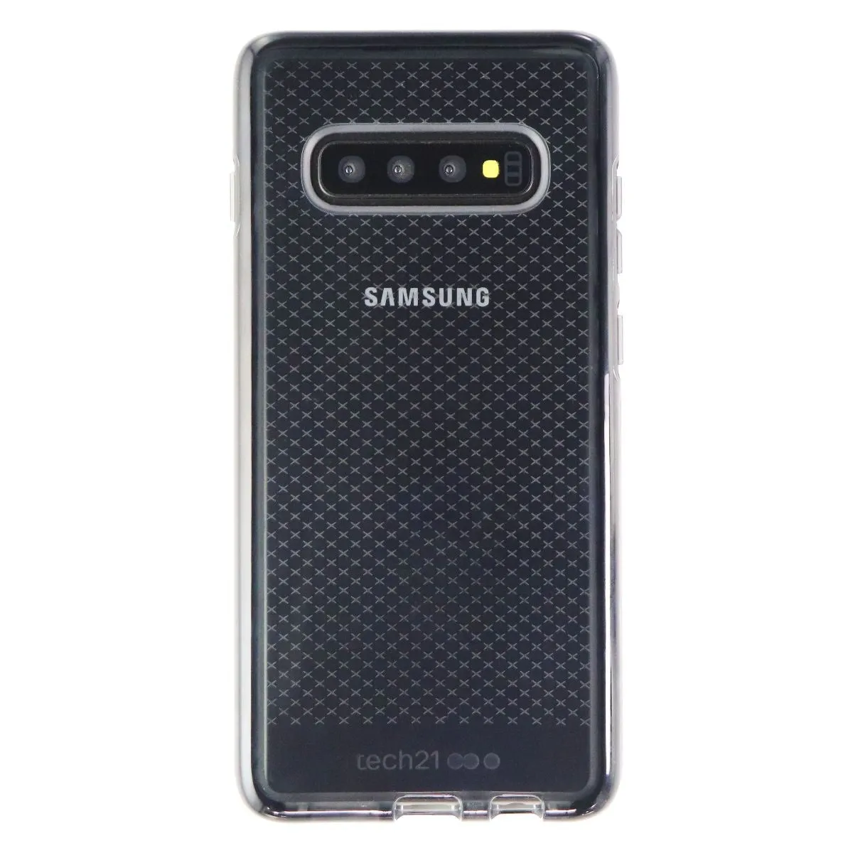 Tech21 Evo Check Series Gel Case for Samsung Galaxy S10  (Plus) - Smokey Black