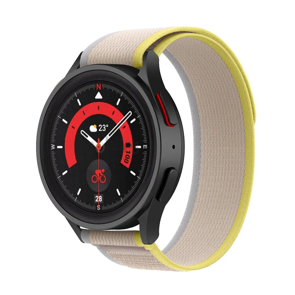 Trail Loop Band| Samsung Galaxy Watch 5 40mm 44mm/Galaxy Pro 5 45mm/Galaxy Watch 4 40mm 44mm|Yellow/Beige