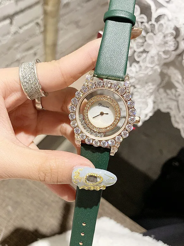 Transparent Full of  Diamond Women's Watch