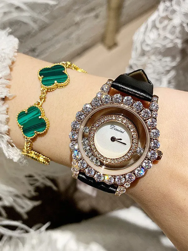 Transparent Full of  Diamond Women's Watch