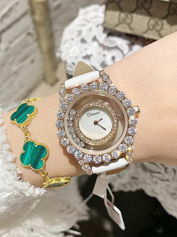 Transparent Full of  Diamond Women's Watch