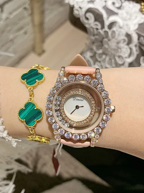 Transparent Full of  Diamond Women's Watch