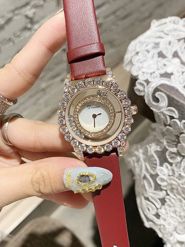 Transparent Full of  Diamond Women's Watch