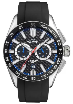 TW Steel Men's Yamaha Factory Racing 46mm Quartz Chronograph Watch GS2