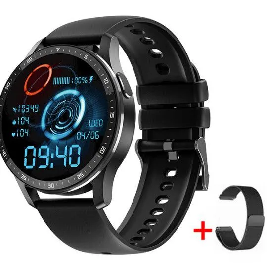 Two-in-one TWS Wireless Binaural Call Listening Music Sports Business Bracelet Smart Watch