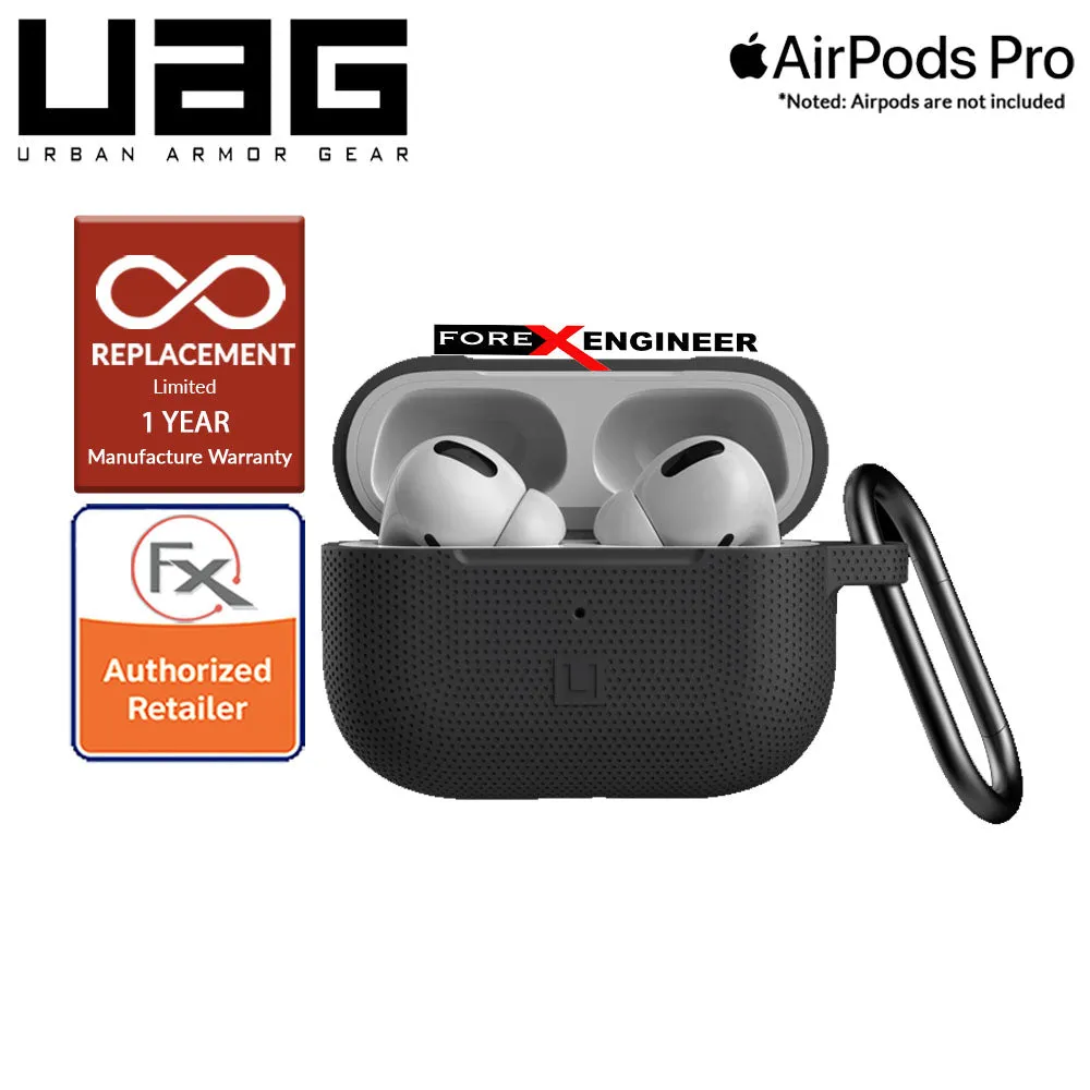 UAG [ U ] Silicone Case for AirPods Pro - Black color ( Barcode: 812451036381 )