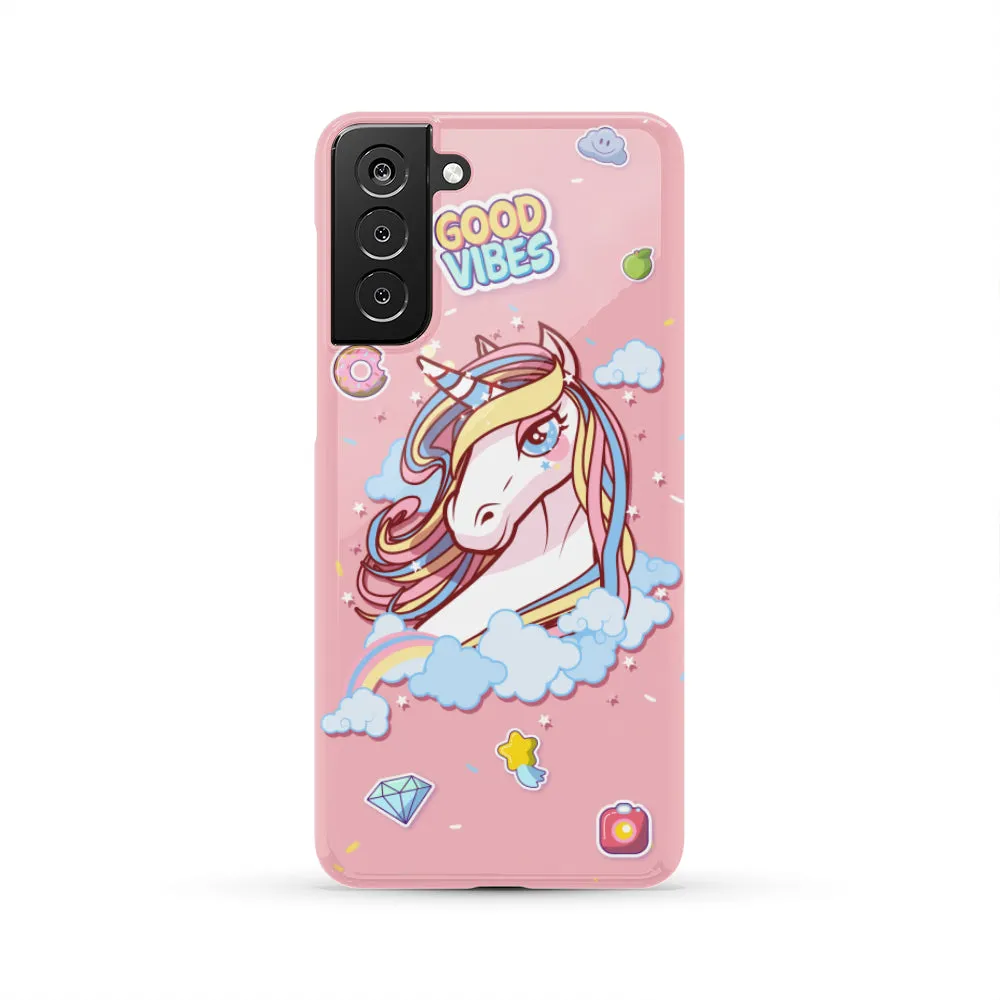 Unicorn Good Vibes Phone Case