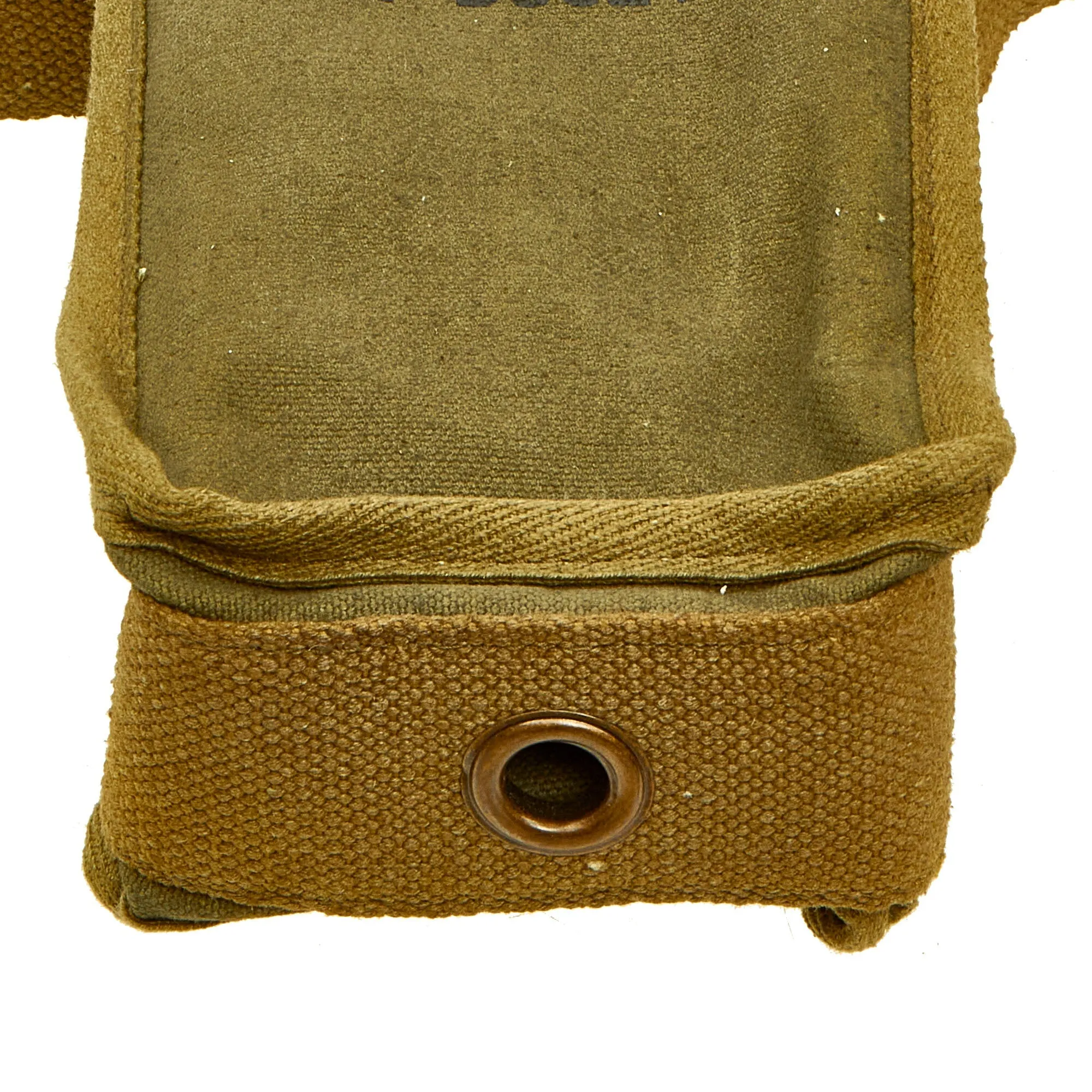 U.S. WWII Grease Gun or Thompson Magazine Carry Case Pouch with Shoulder Strap