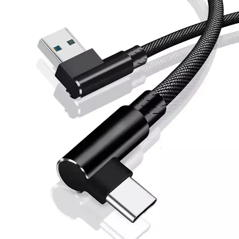 USB Cable Type C 90 Degree Right Angle 1 Meter