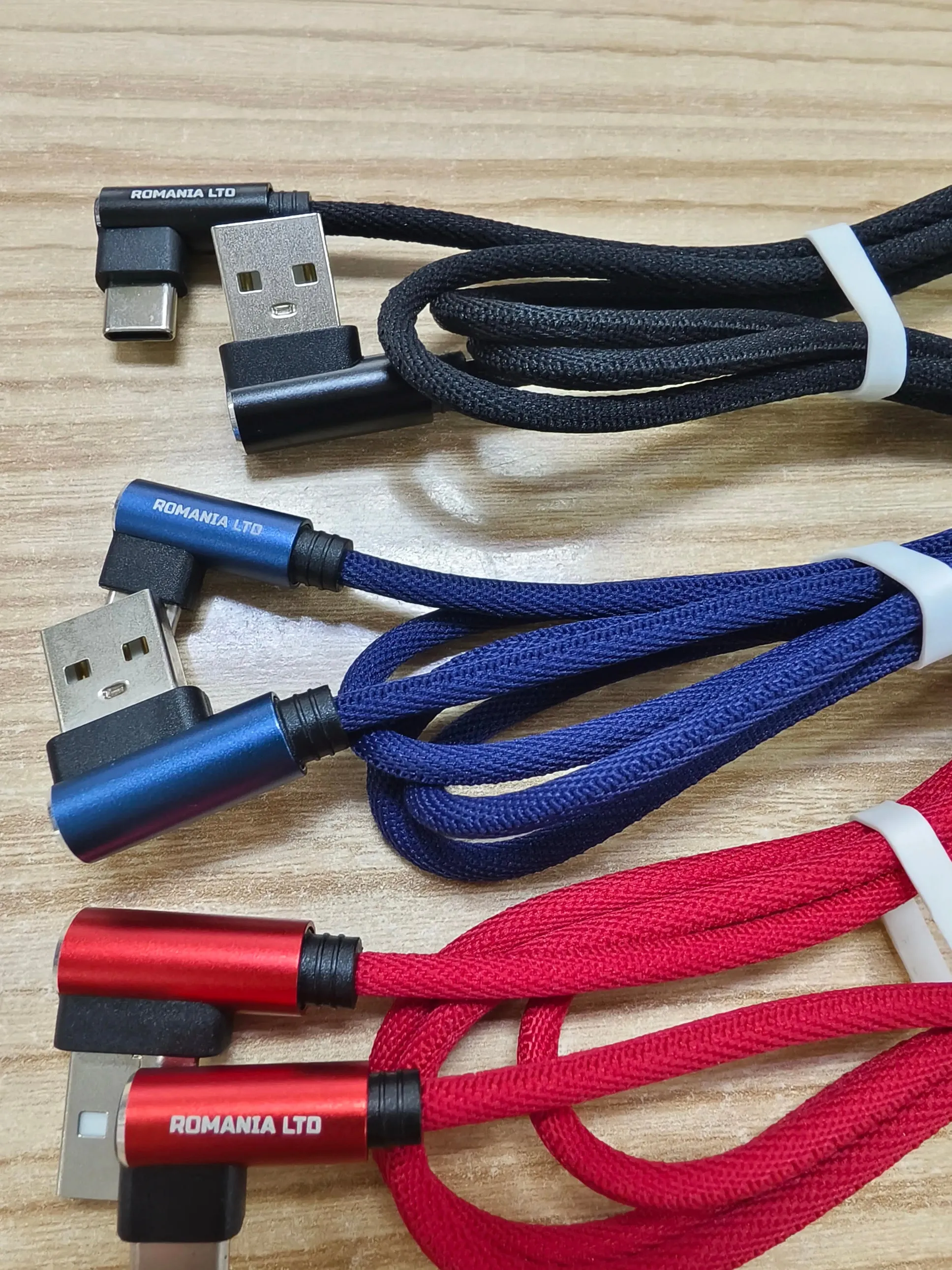 USB Cable Type C 90 Degree Right Angle 1 Meter