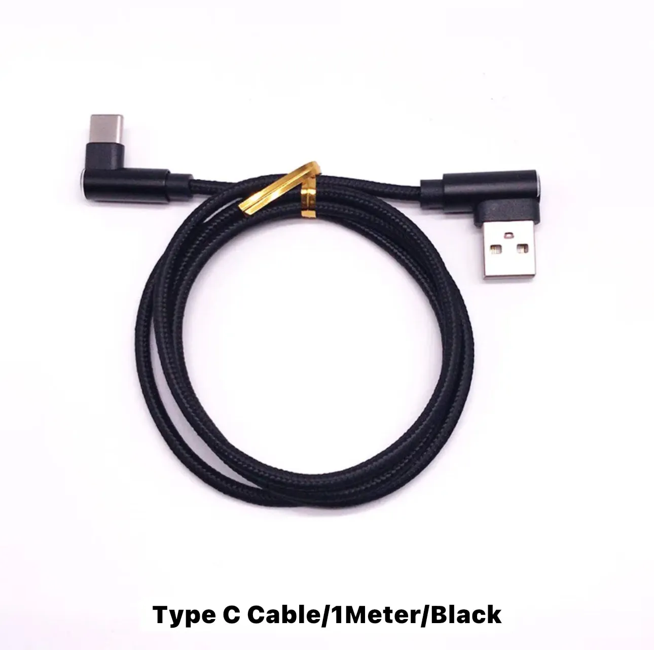 USB Cable Type C 90 Degree Right Angle 1 Meter