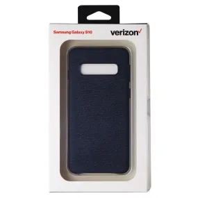 Verizon Fabric Phone Case for Samsung Galaxy S10 - Blue