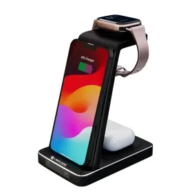 VIO 3 IN 1 Wireless Charging Stand With Multiple Protection (LWC-630)