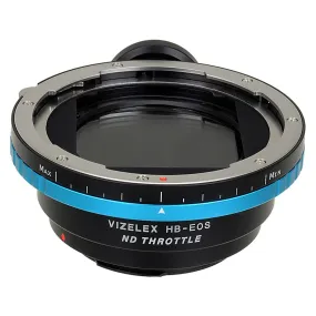 Vizelex ND Throttle Lens Mount Adapter - Hasselblad V-Mount SLR Lenses to Canon EOS (EF, EF-S) Mount SLR Camera Body with Built-In Variable ND Filter (2 to 8 Stops)