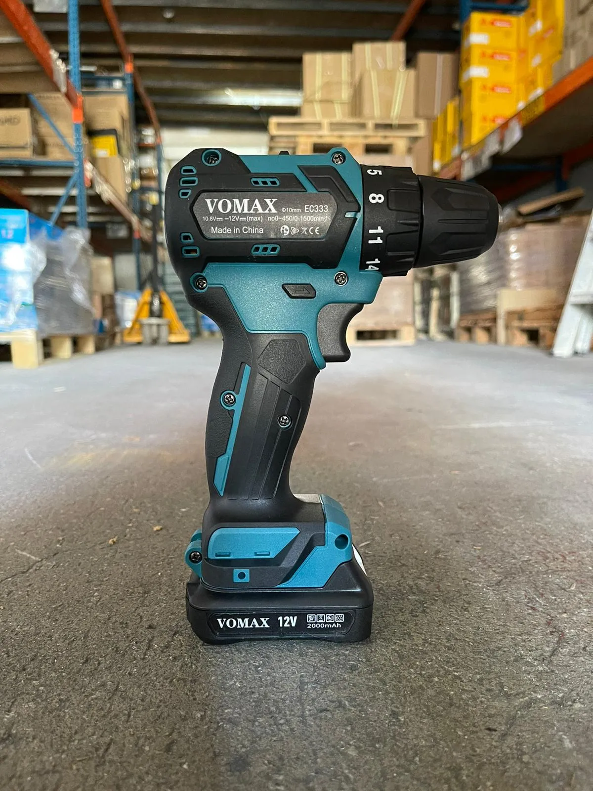 Vomax 12V Cordless Combo Kit Ec333   ET111 Cordless Drill | Model : VOMAX-ECKIT01