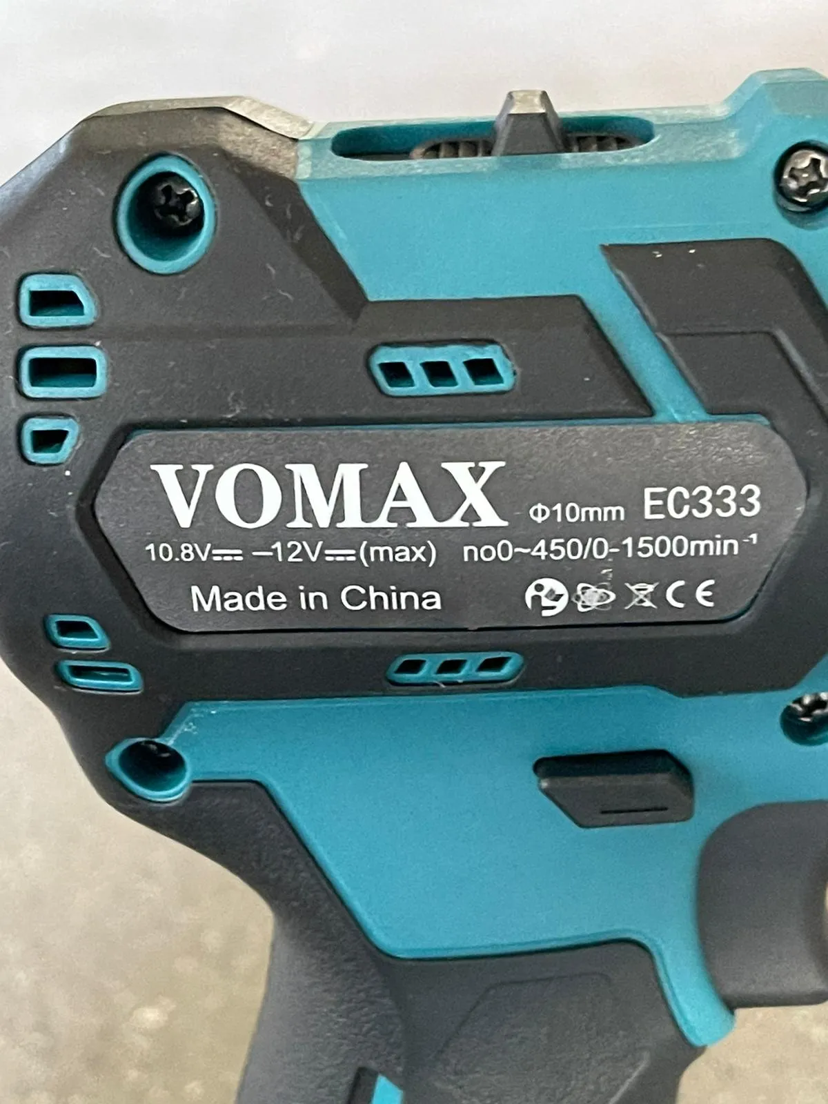 Vomax 12V Cordless Combo Kit Ec333   ET111 Cordless Drill | Model : VOMAX-ECKIT01