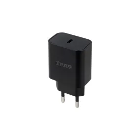 Wall Charger TooQ TQWC-PDUSBC20B 20 W Black (1 Unit)