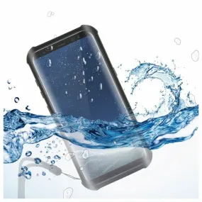 Waterproof case Samsung Galaxy S8  KSIX Aqua Case Black Transparent