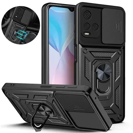 Window Push Ring Armour Case | Realme