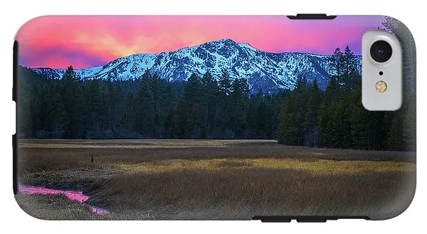 Winter Meadow By Brad Scott - Phone Case