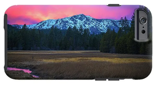 Winter Meadow By Brad Scott - Phone Case