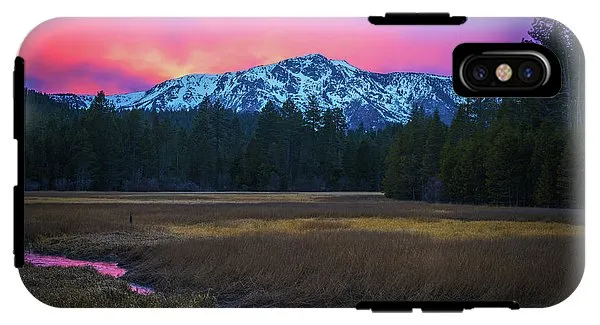 Winter Meadow By Brad Scott - Phone Case